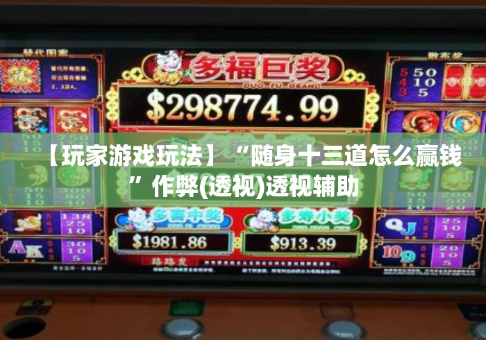 【玩家游戏玩法】“随身十三道怎么赢钱”作弊(透视)透视辅助