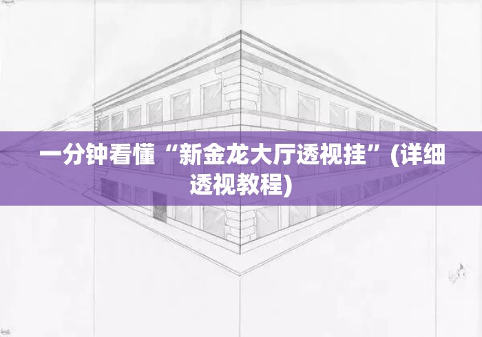 一分钟看懂“新金龙大厅透视挂	”(详细透视教程)