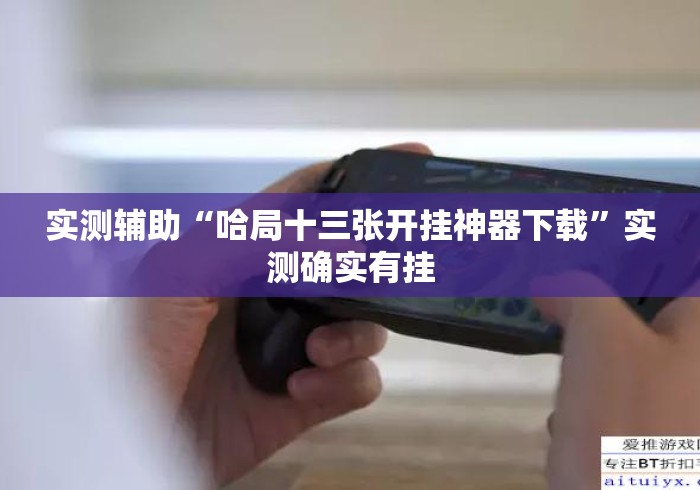 实测辅助“哈局十三张开挂神器下载”实测确实有挂