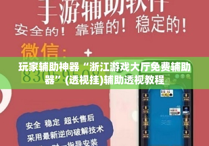 玩家辅助神器“浙江游戏大厅免费辅助器”(透视挂)辅助透视教程