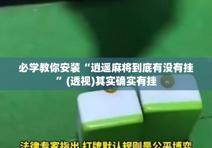 必学教你安装“逍遥麻将到底有没有挂	”(透视)其实确实有挂