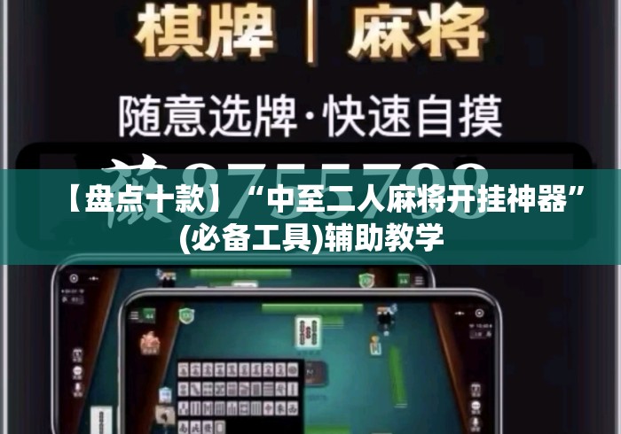 【盘点十款】“中至二人麻将开挂神器	”(必备工具)辅助教学