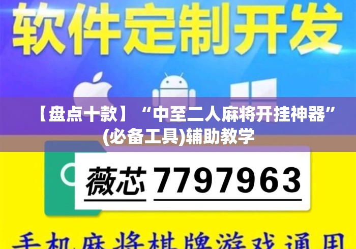 【盘点十款】“中至二人麻将开挂神器”(必备工具)辅助教学