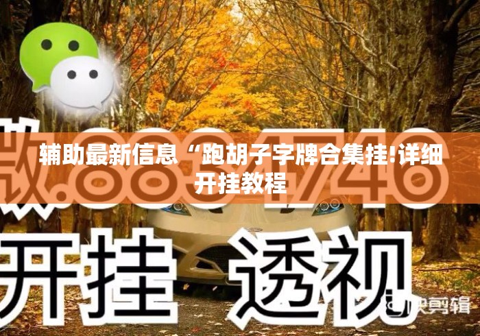 辅助最新信息“跑胡子字牌合集挂!详细开挂教程