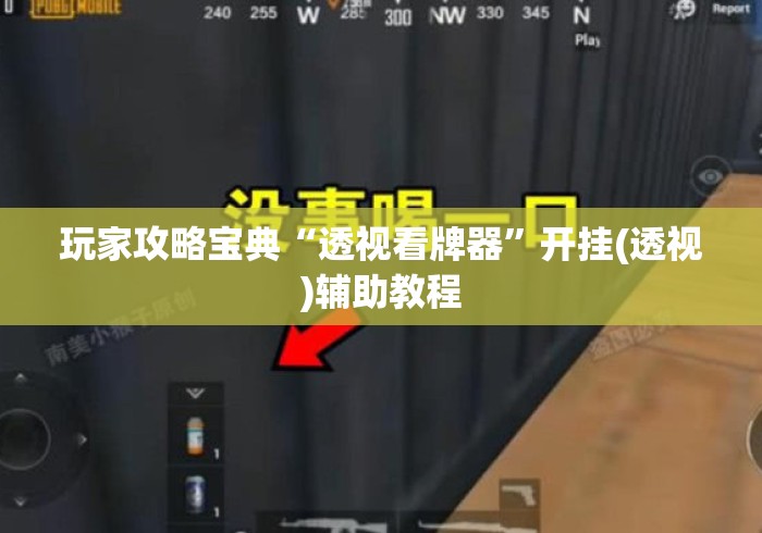 玩家攻略宝典“透视看牌器”开挂(透视)辅助教程