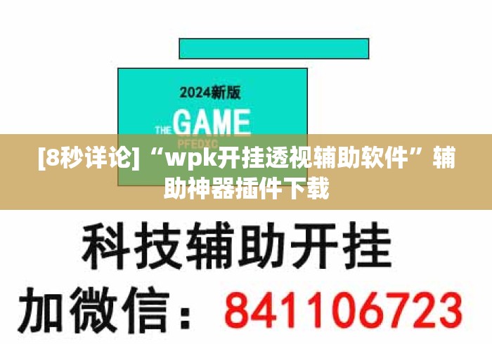 [8秒详论]“wpk开挂透视辅助软件	”辅助神器插件下载