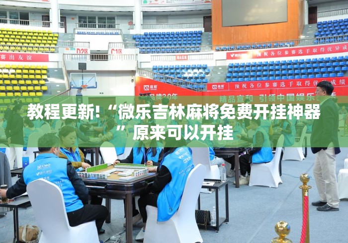 教程更新!“微乐吉林麻将免费开挂神器	”原来可以开挂