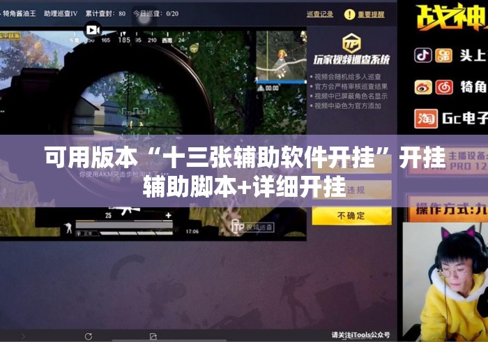可用版本“十三张辅助软件开挂”开挂辅助脚本+详细开挂