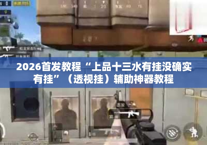 2026首发教程“上品十三水有挂没确实有挂”（透视挂）辅助神器教程