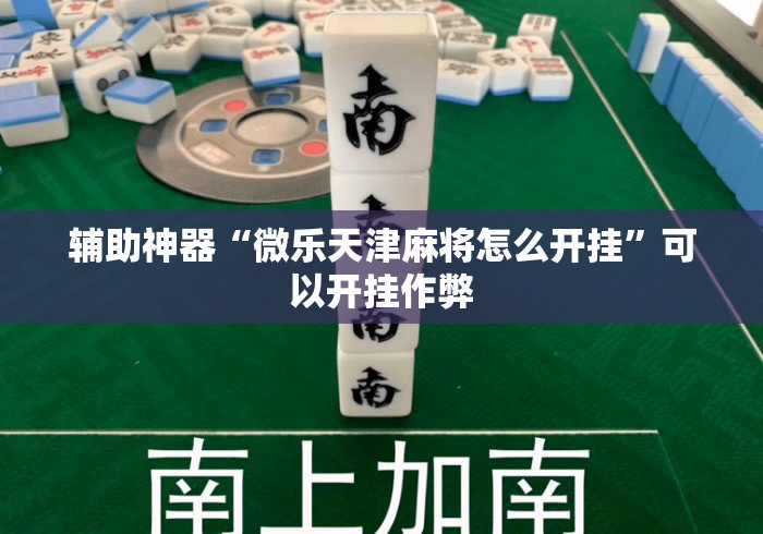 辅助神器“微乐天津麻将怎么开挂”可以开挂作弊
