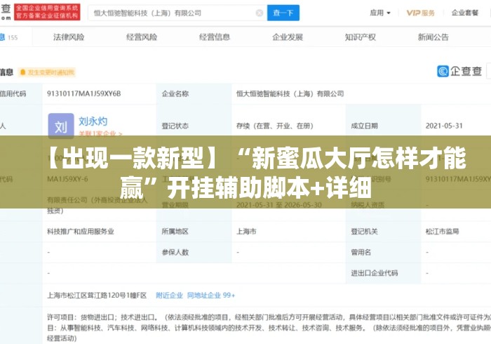 【出现一款新型】“新蜜瓜大厅怎样才能赢”开挂辅助脚本+详细