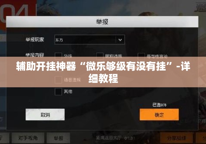辅助开挂神器“微乐够级有没有挂”-详细教程