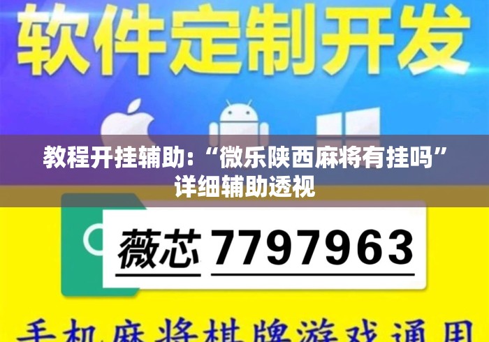 教程开挂辅助:“微乐陕西麻将有挂吗”详细辅助透视