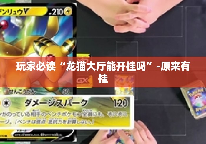 玩家必读“龙猫大厅能开挂吗”-原来有挂