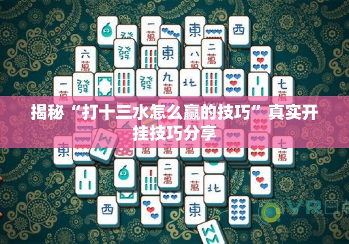 揭秘“打十三水怎么赢的技巧”真实开挂技巧分享
