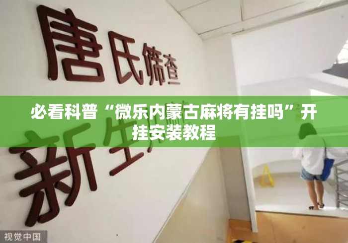 必看科普“微乐内蒙古麻将有挂吗”开挂安装教程