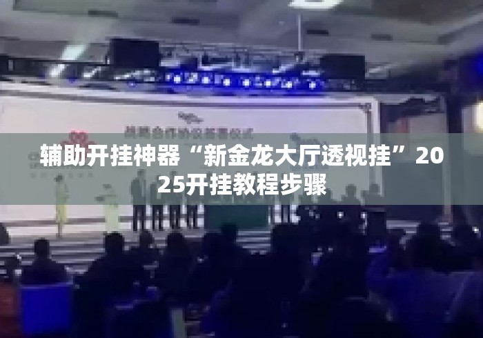 辅助开挂神器“新金龙大厅透视挂	”2025开挂教程步骤