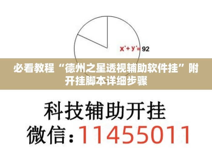 必看教程“德州之星透视辅助软件挂”附开挂脚本详细步骤