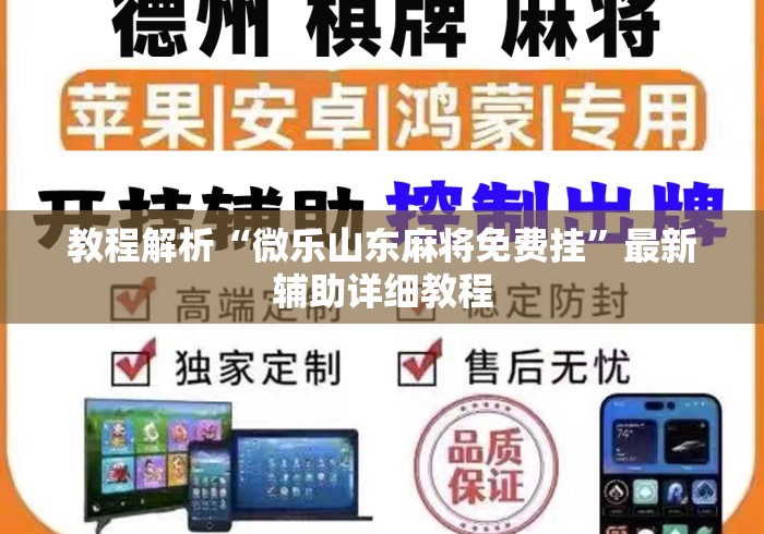教程解析“微乐山东麻将免费挂”最新辅助详细教程