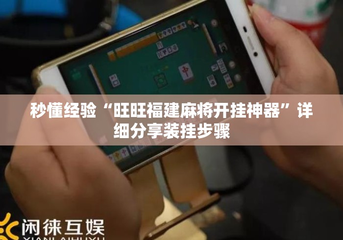 秒懂经验“旺旺福建麻将开挂神器”详细分享装挂步骤