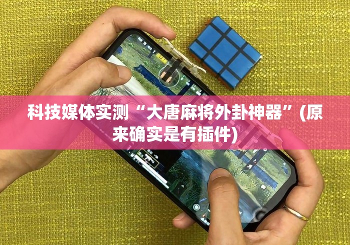 科技媒体实测“大唐麻将外卦神器”(原来确实是有插件)