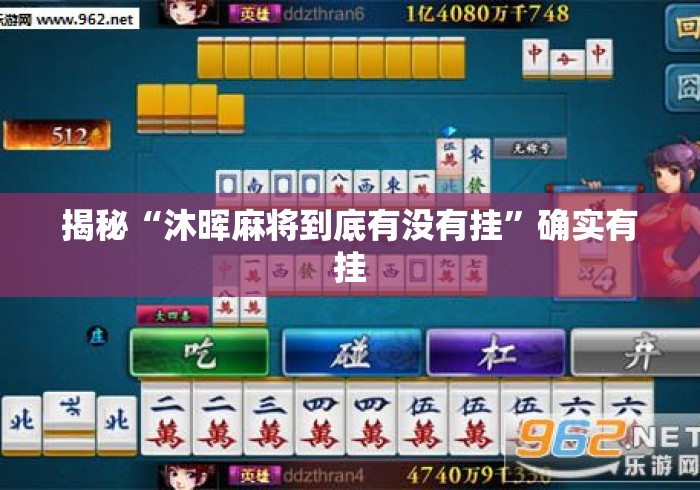 揭秘“沐晖麻将到底有没有挂”确实有挂