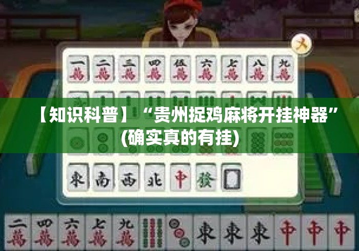 【知识科普】“贵州捉鸡麻将开挂神器”(确实真的有挂)