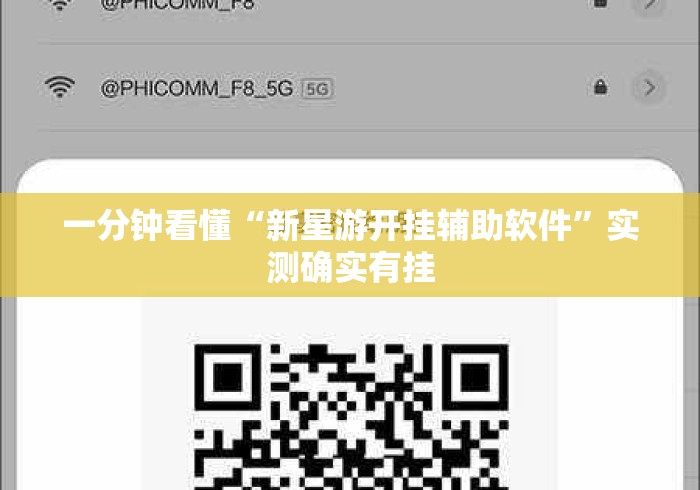 一分钟看懂“新星游开挂辅助软件”实测确实有挂