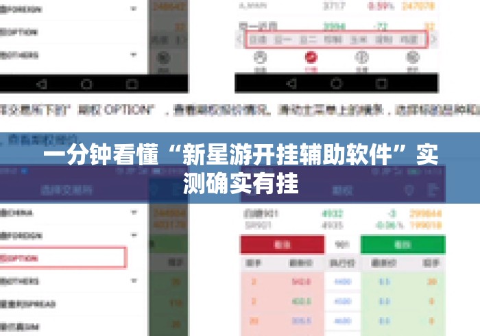 一分钟看懂“新星游开挂辅助软件	”实测确实有挂