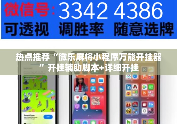 热点推荐“微乐麻将小程序万能开挂器	”开挂辅助脚本+详细开挂