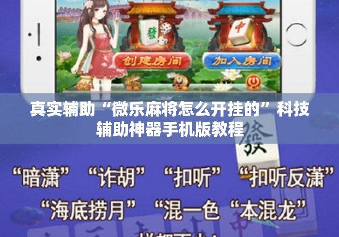 真实辅助“微乐麻将怎么开挂的”科技辅助神器手机版教程