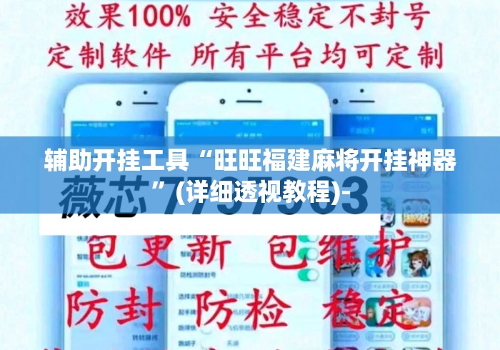 辅助开挂工具“旺旺福建麻将开挂神器”(详细透视教程)-