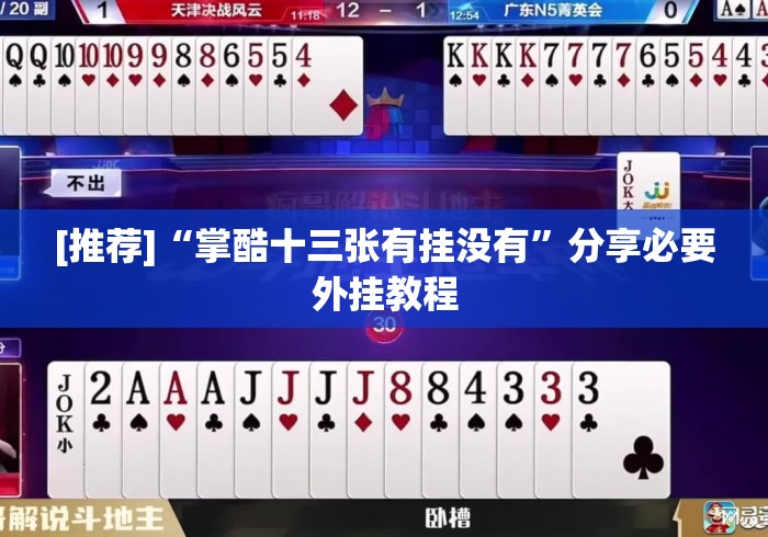 [推荐]“掌酷十三张有挂没有”分享必要外挂教程