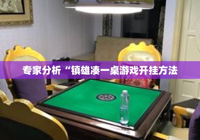 专家分析“镇雄凑一桌游戏开挂方法 专家分析“镇雄凑一桌游戏开挂方法