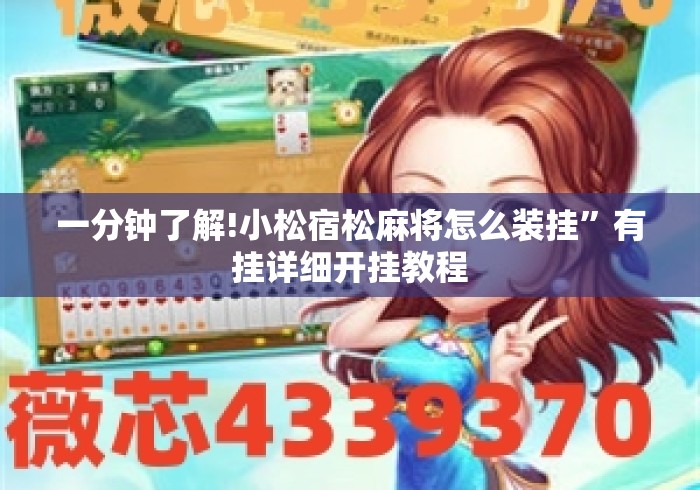 一分钟了解!小松宿松麻将怎么装挂”有挂详细开挂教程