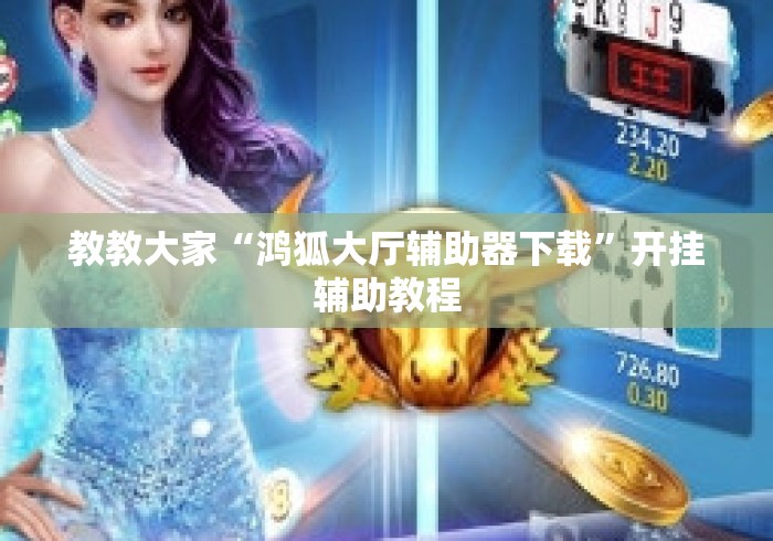 教教大家“鸿狐大厅辅助器下载”开挂辅助教程