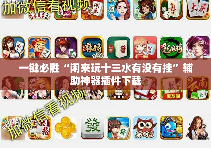 一键必胜“闲来玩十三水有没有挂”辅助神器插件下载