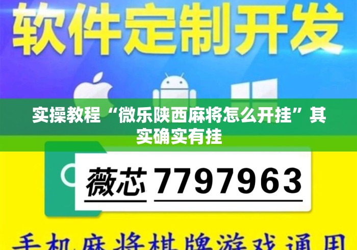 实操教程“微乐陕西麻将怎么开挂”其实确实有挂