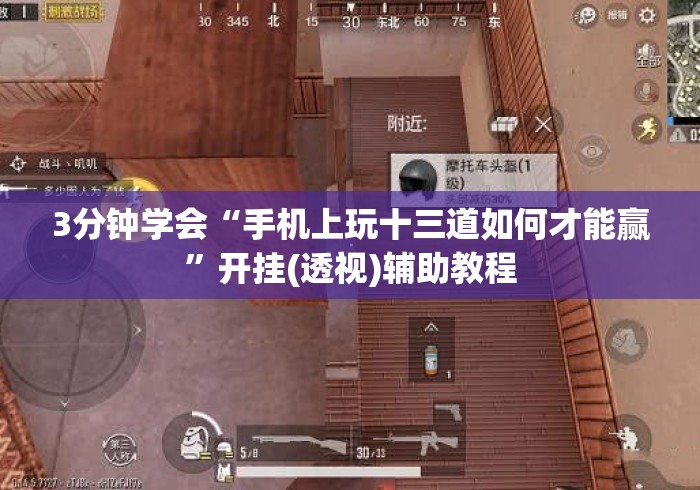 3分钟学会“手机上玩十三道如何才能赢”开挂(透视)辅助教程